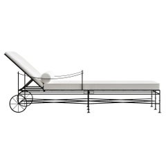 Artizan Chaise Lounge doppio con braccio a fionda
