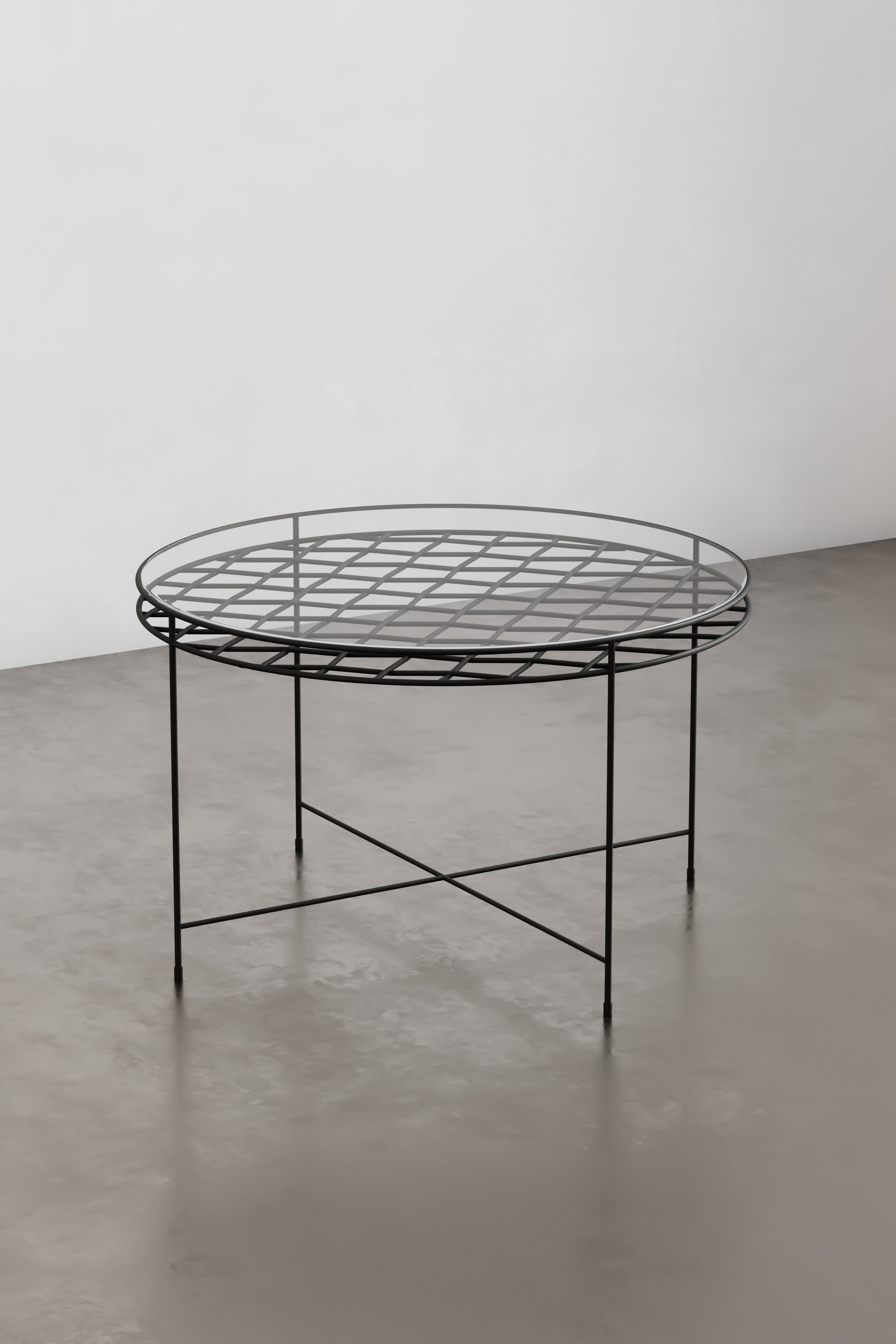 Table de salle à manger ronde Artizan pour quatre personnes