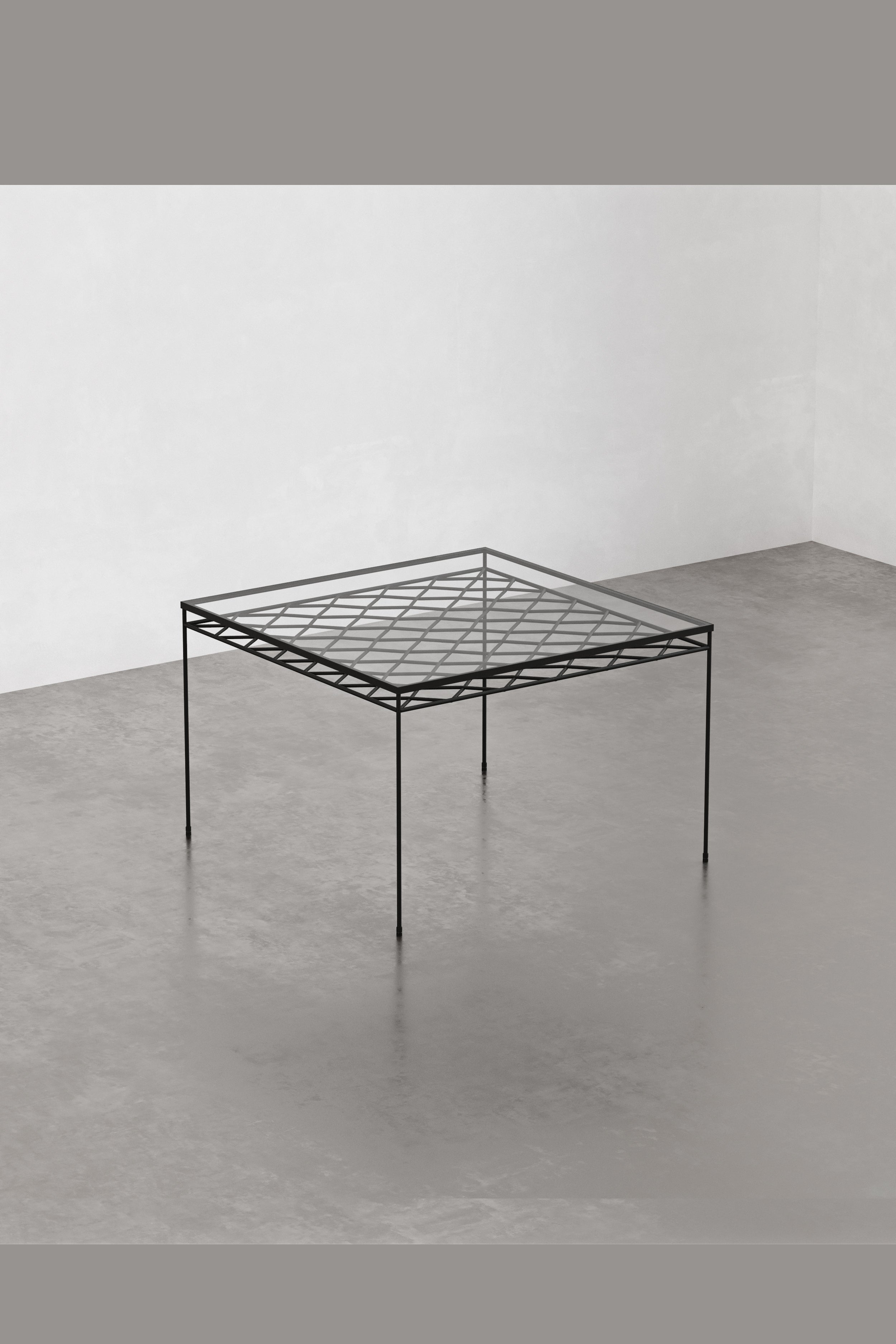 Table de salle à manger carrée Artizan pour quatre personnes