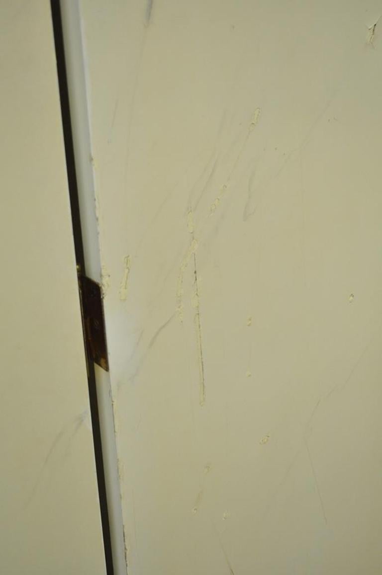 Artmax Decorator Chiave Greca Stile Hollywood Regency Divisorio per ambienti a 4 pannelli con paravento in vendita 6