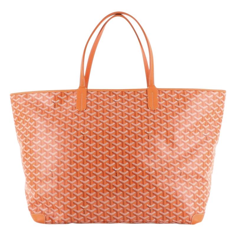 Goyard Artois Mini Chevron 223668 White Coated Canvas Tote at 1stDibs