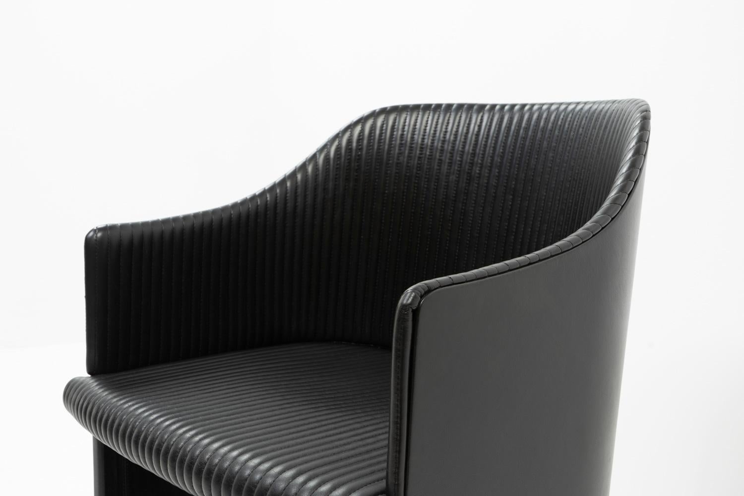 Artona 8551 Armchair by Afra and Tobia Scarpa for Maxalto - 1980s For Sale 1