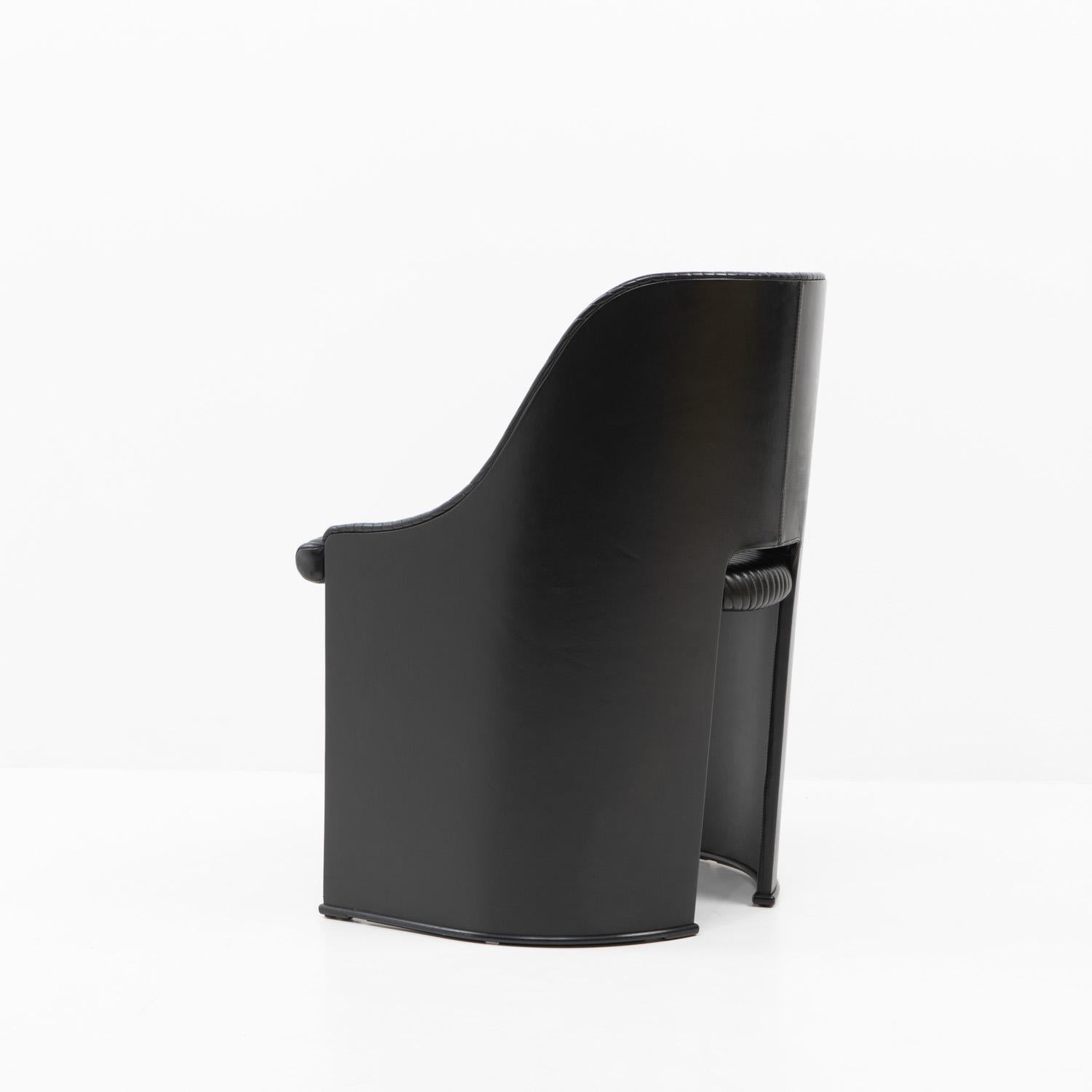 Italian Artona 8551 Sidechair by Afra and Tobia Scarpa for Maxalto - 1980s For Sale