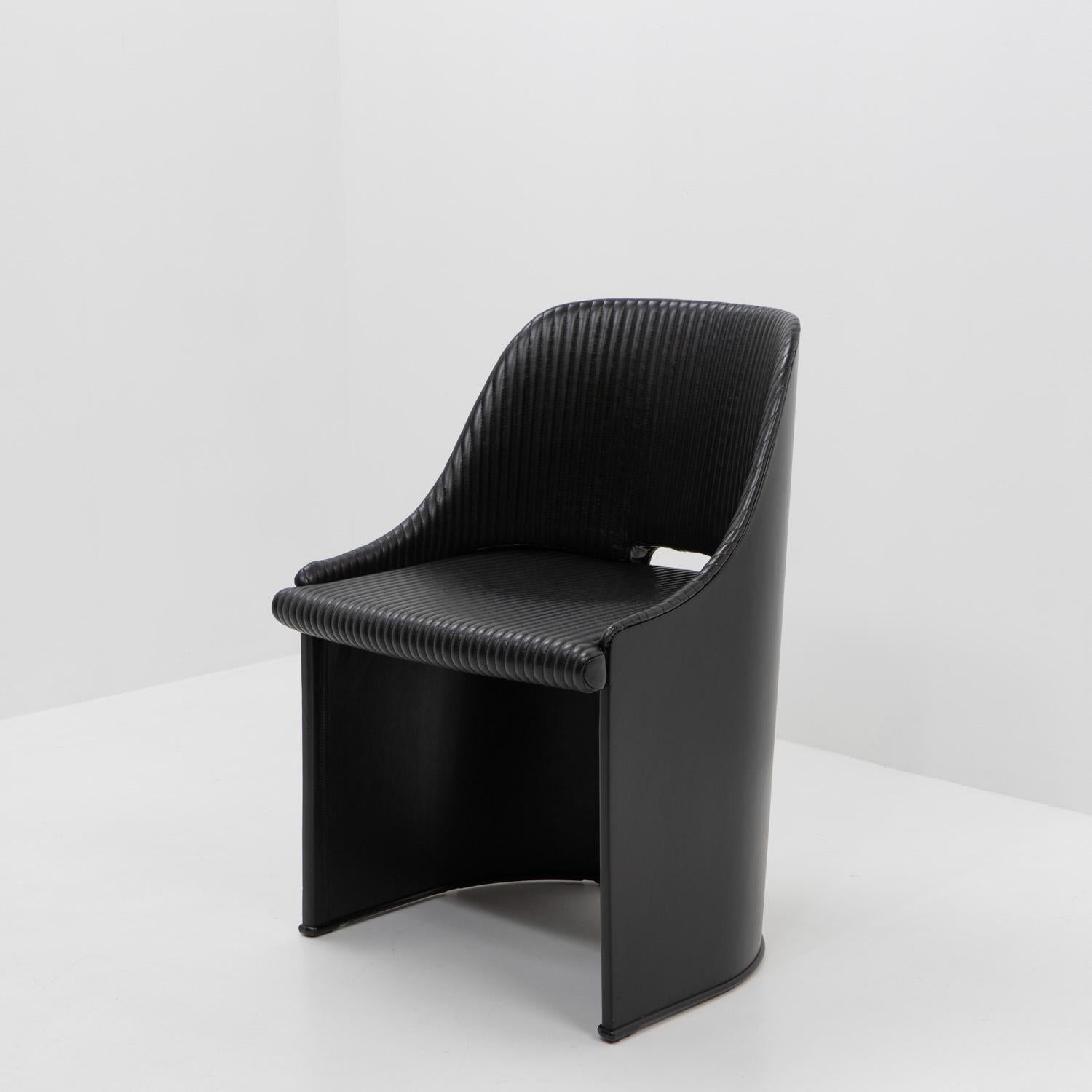 Late 20th Century Artona 8551 Sidechair by Afra and Tobia Scarpa for Maxalto - 1980s For Sale
