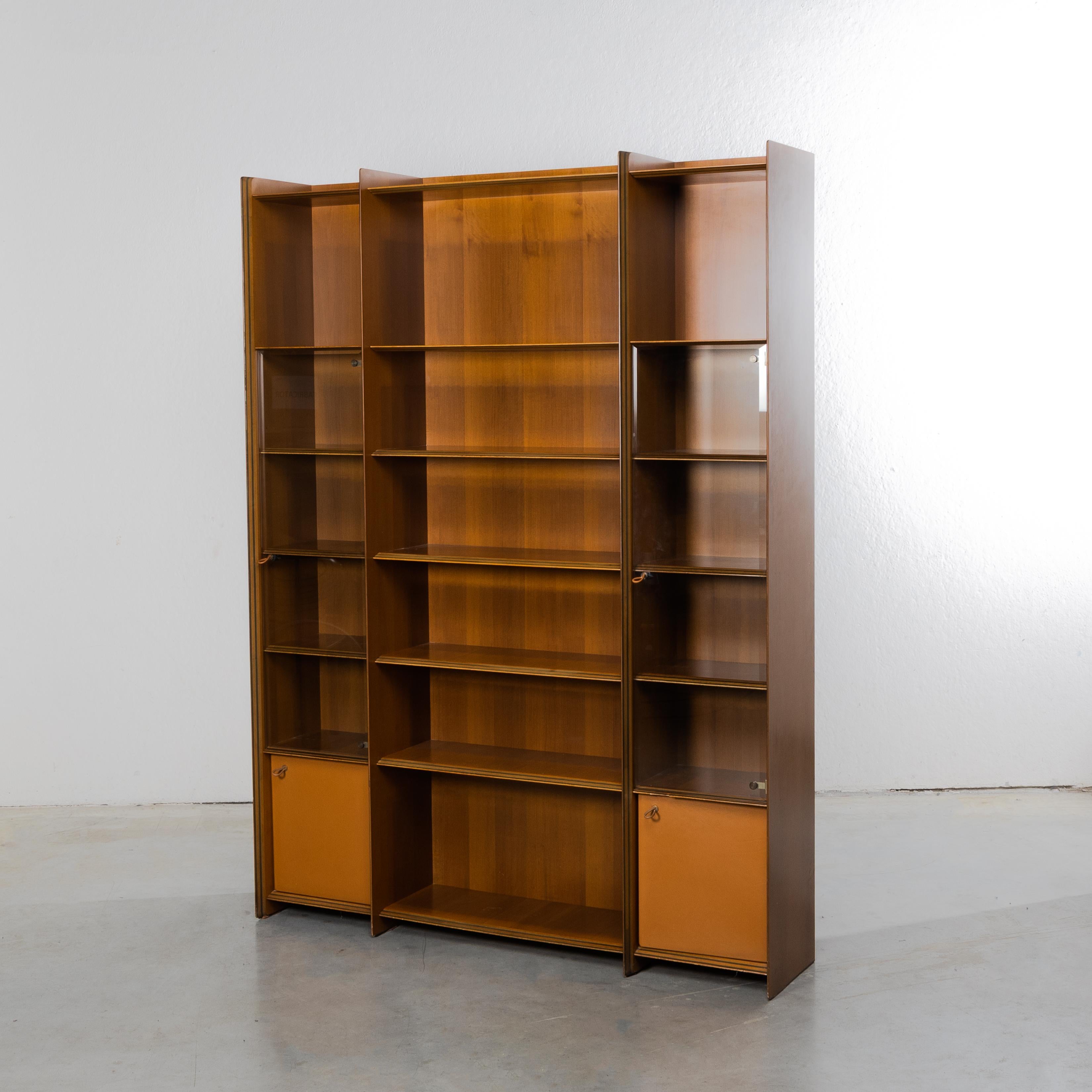 20th Century Artona by Afra & Tobia Scarpa, Showcase Bookcase, Maxalto For Sale