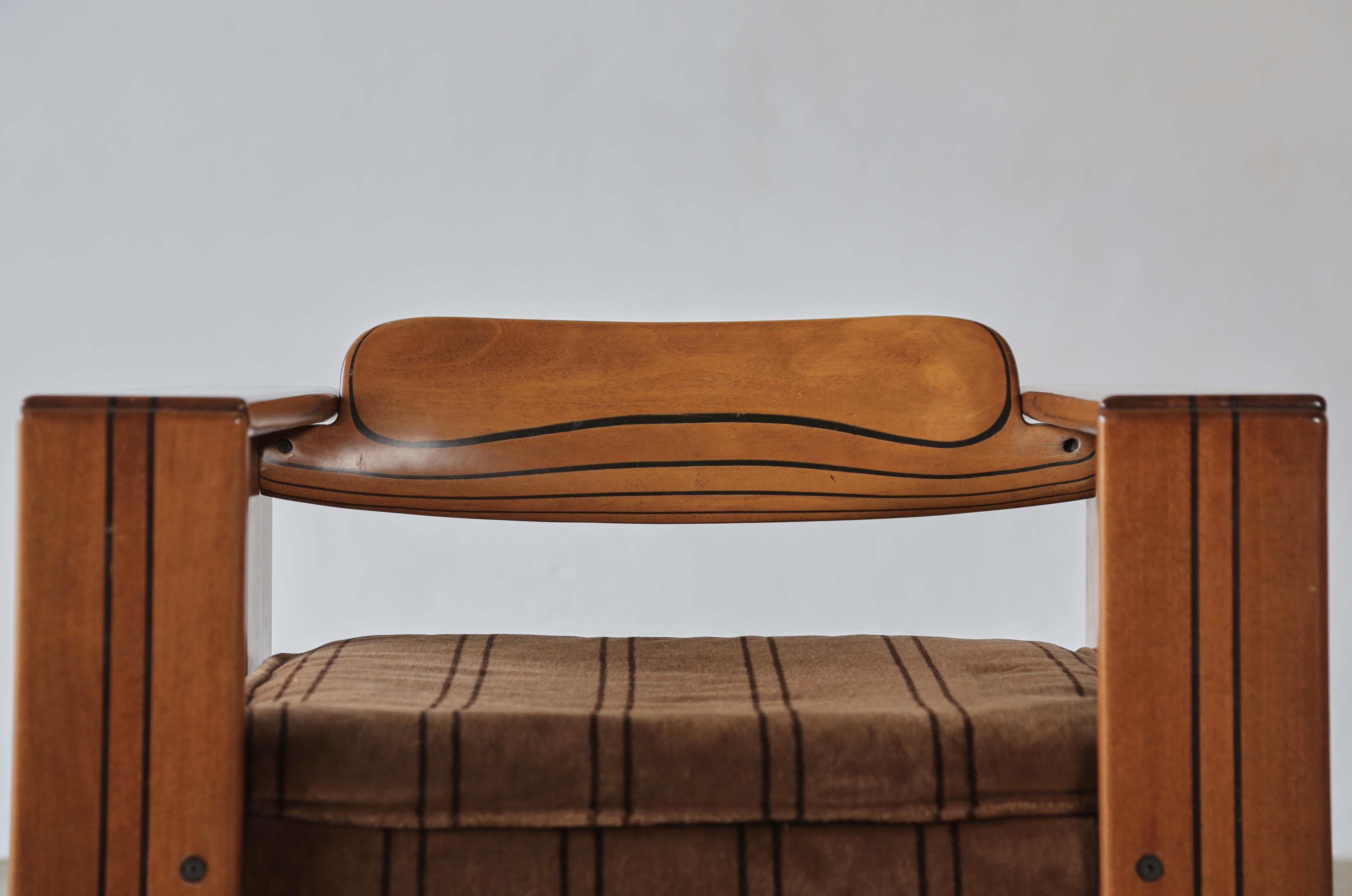 Artona Chair by Afra & Tobia Scarpa, Maxalto, Italy, 1970s 3