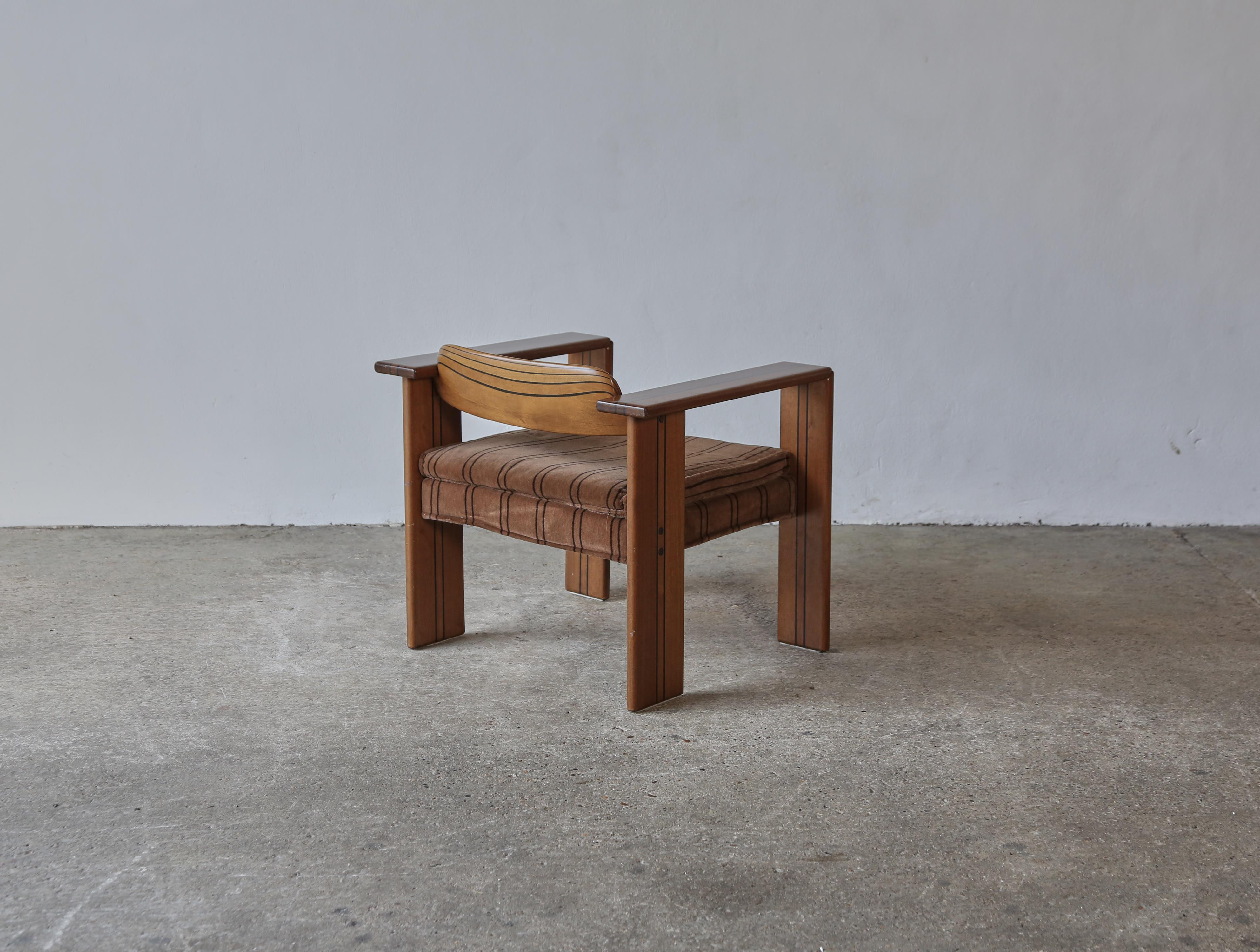Mid-Century Modern Artona Chair by Afra & Tobia Scarpa, Maxalto, Italy, 1970s