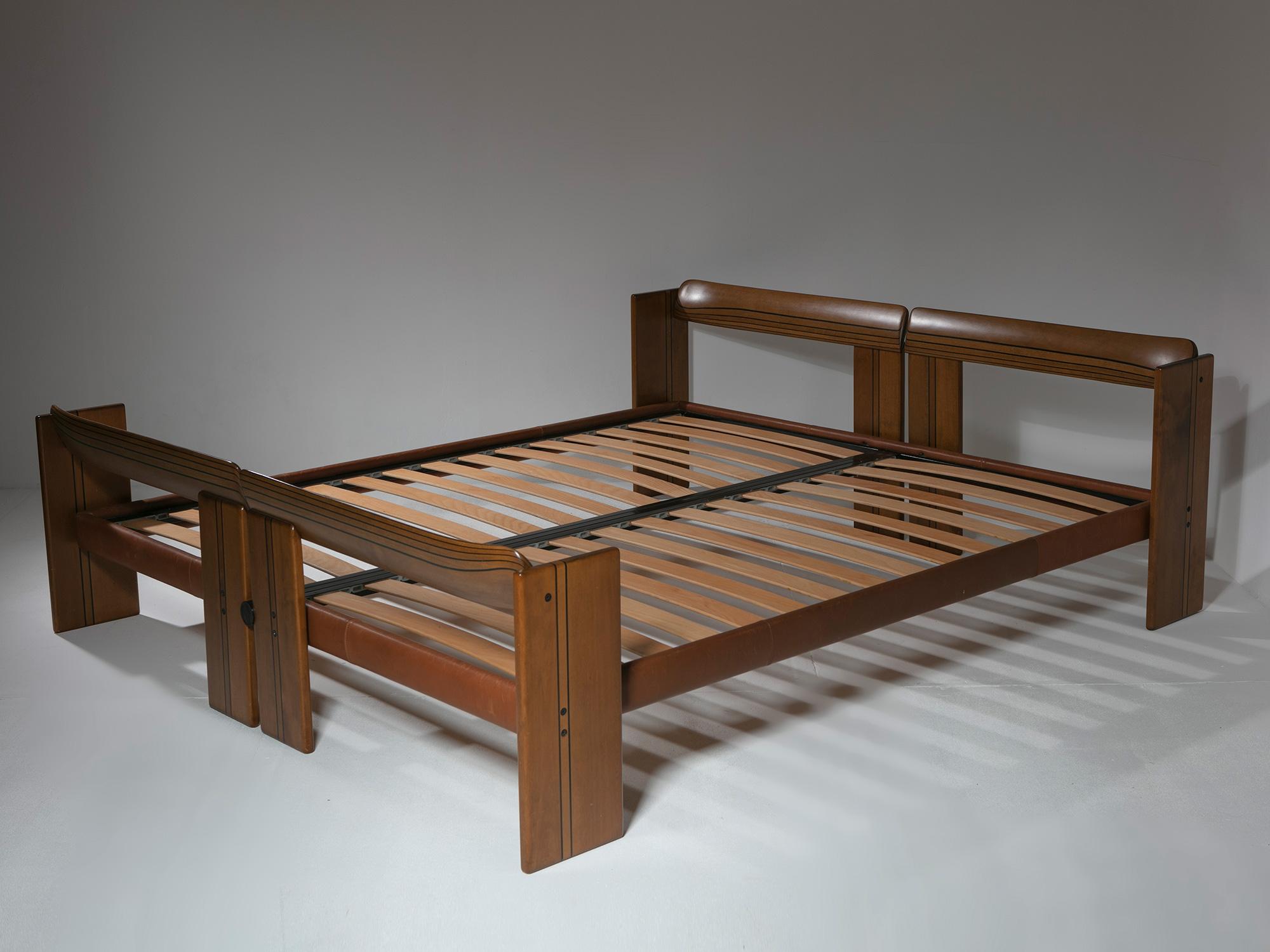 Doppelbett „Artona“ von Afra und Tobia Scarpa für Maxalto (Italienisch)