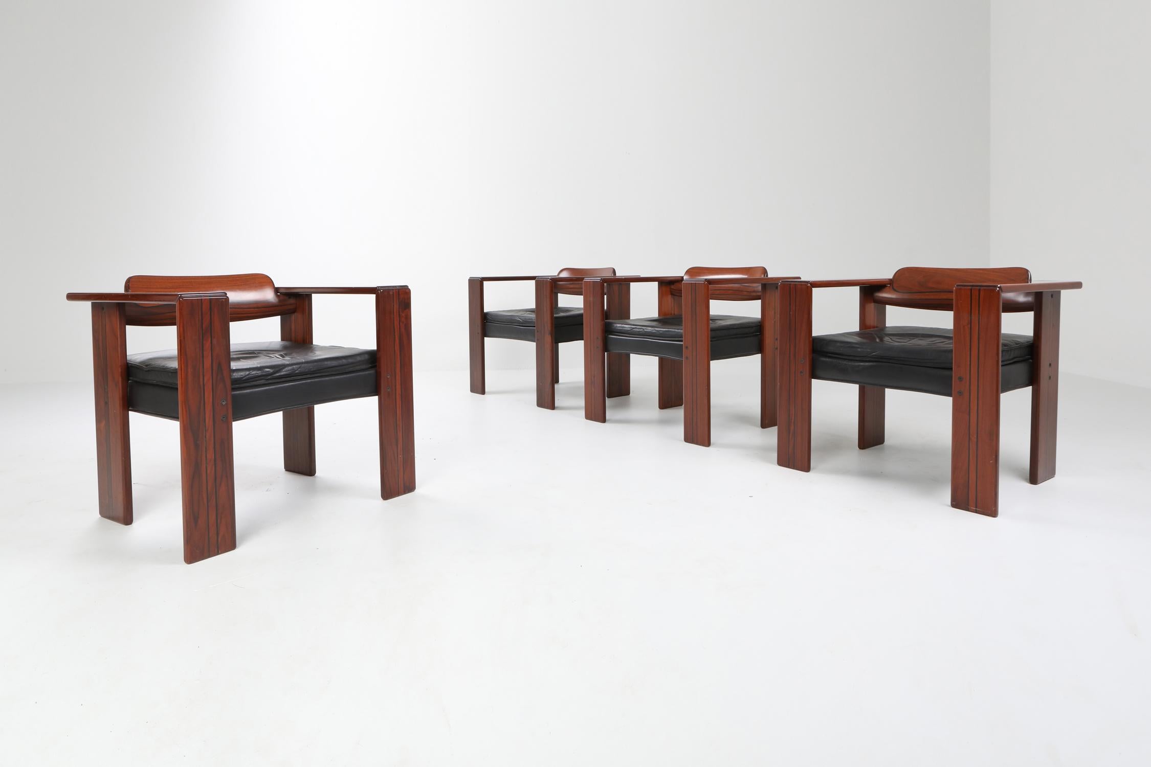 Artona Series Pair of Armchairs by Afra & Tobia Scarpa for Maxalto 8