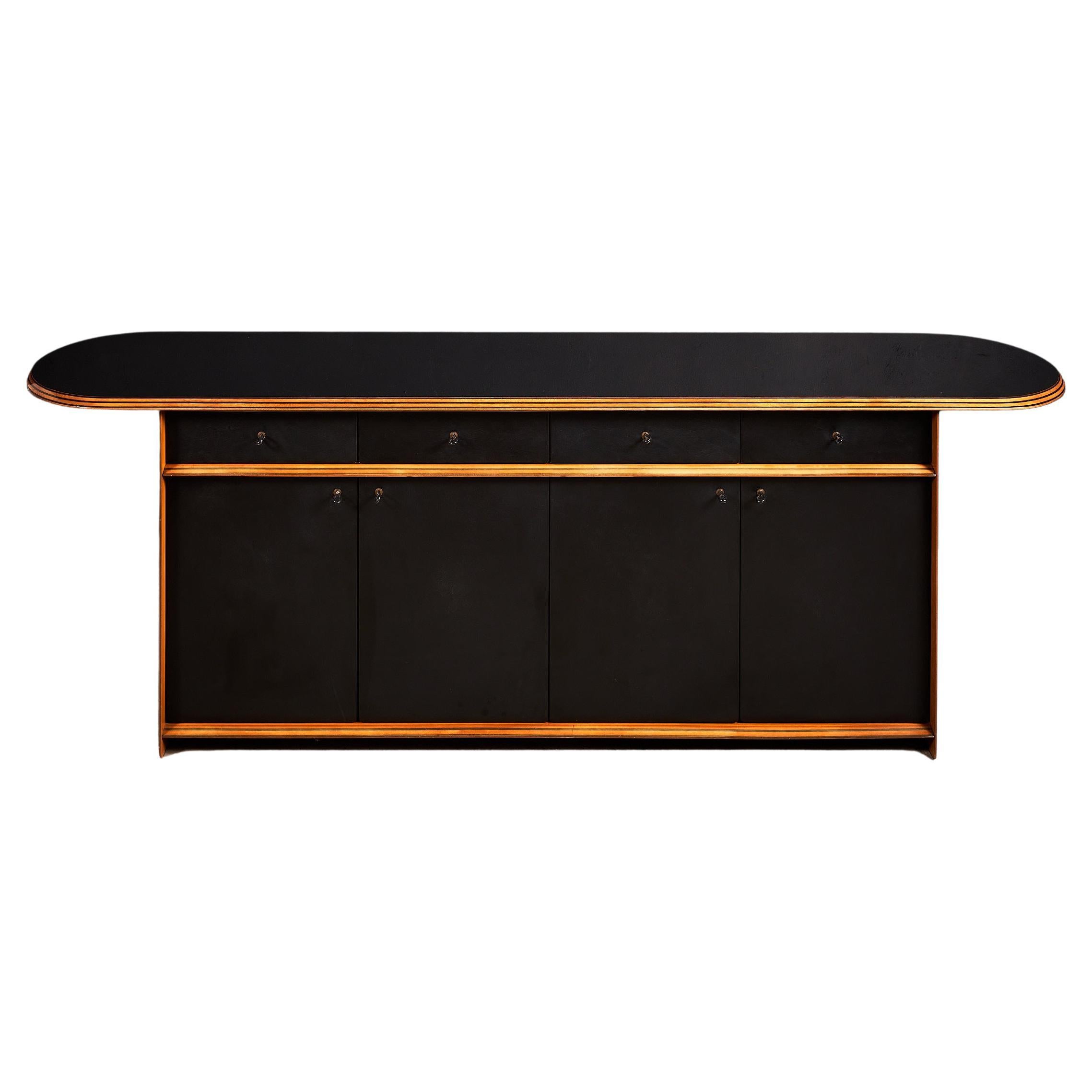 Artona-Sideboard von Afra & Tobia Scarpa für Maxalto, Italien, 1970er Jahre