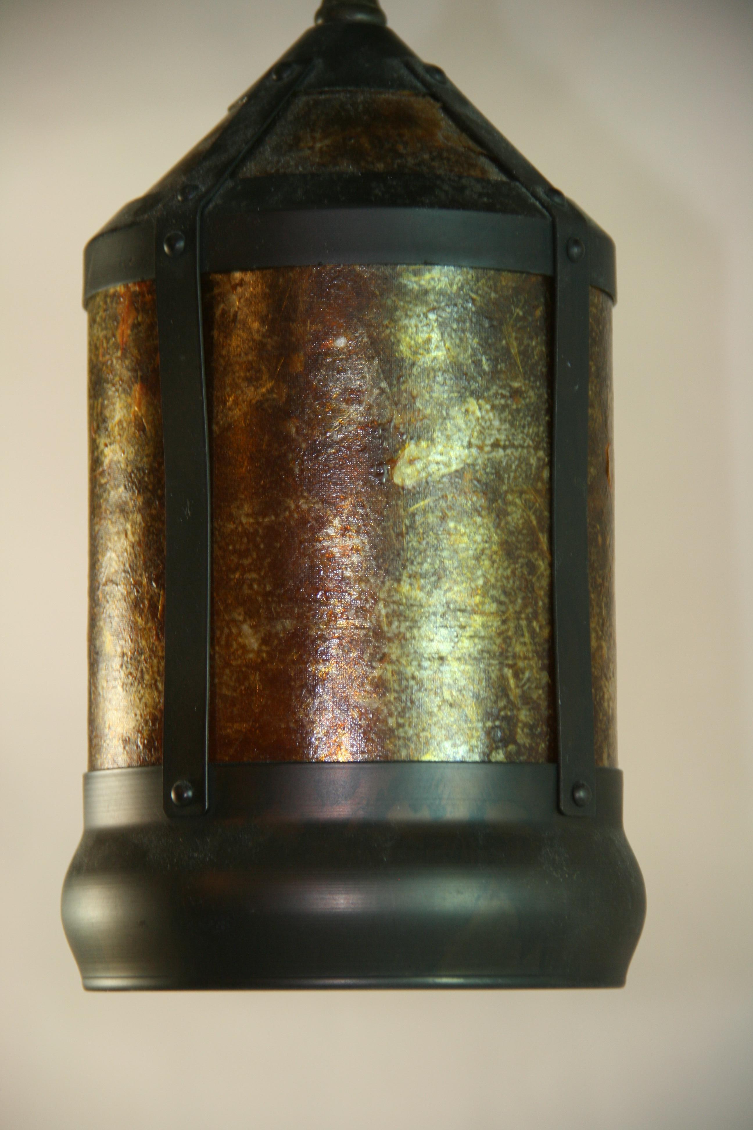 Arts and Craft Mica Lantern For Sale 2