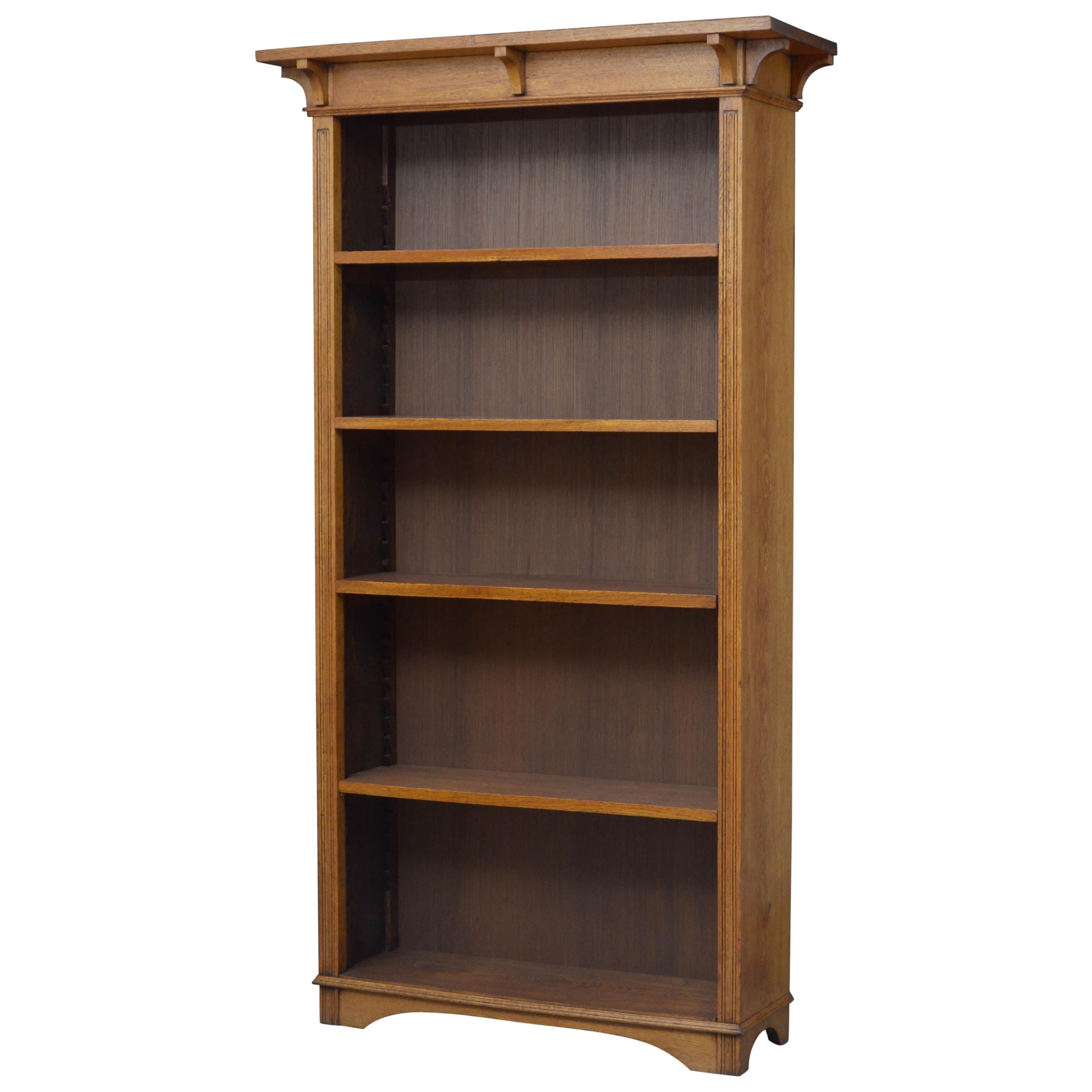 Open Single Shelf Bookcase For Sale at 1stdibs