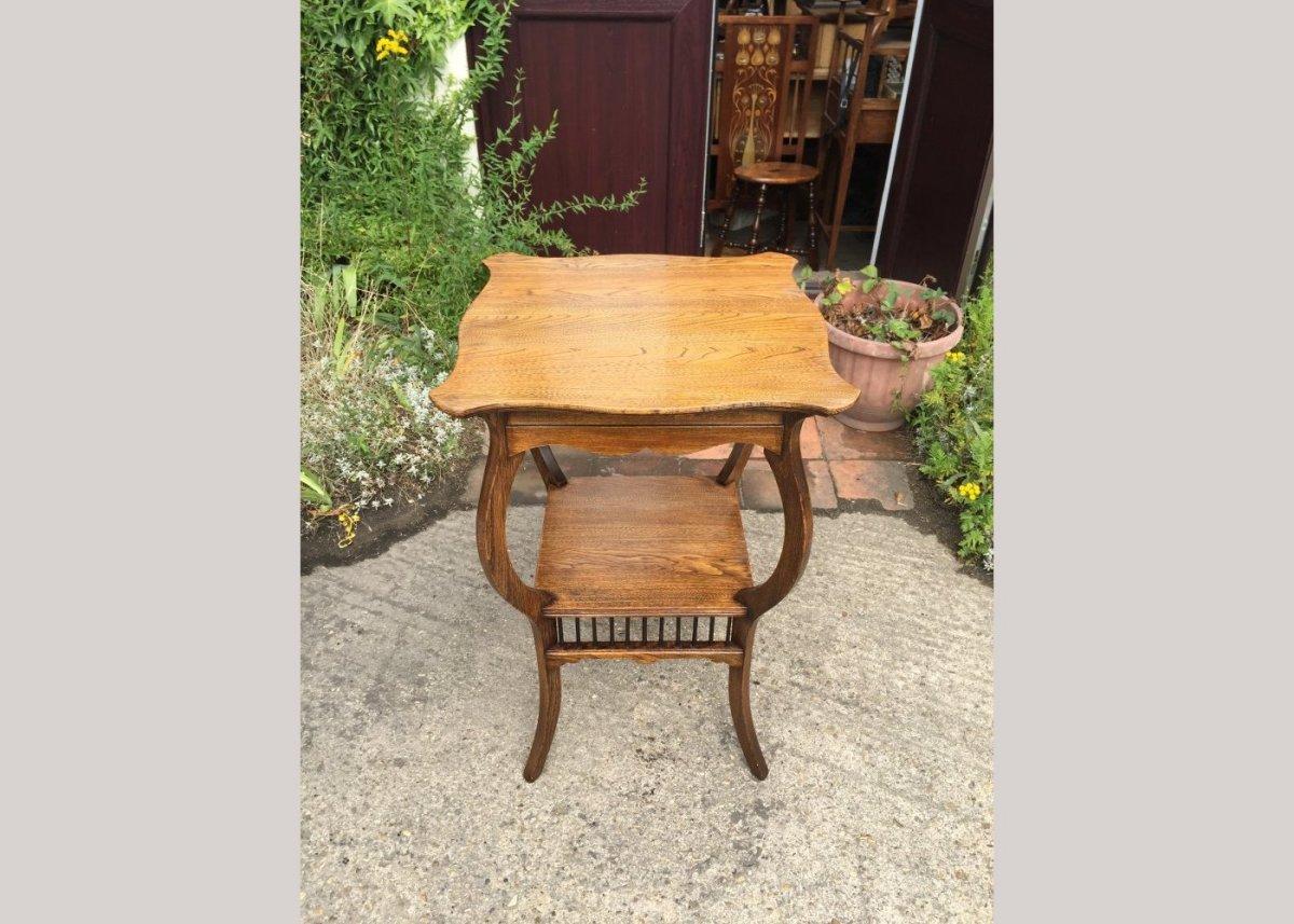 19th Century  E W Godwin, style of. A pair of Ash Arts & Crafts Anglo-Japanese Side Tables. For Sale