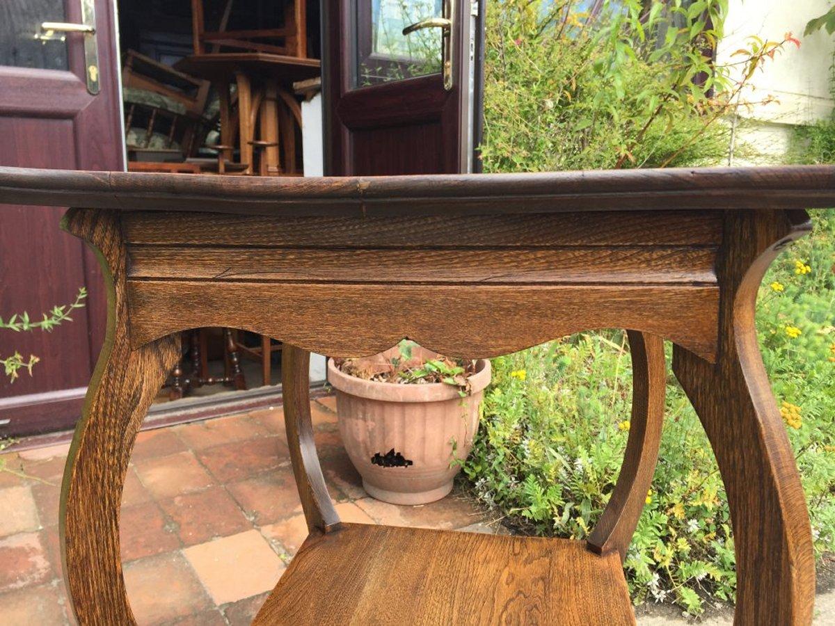  E W Godwin, style of. A pair of Ash Arts & Crafts Anglo-Japanese Side Tables. For Sale 2