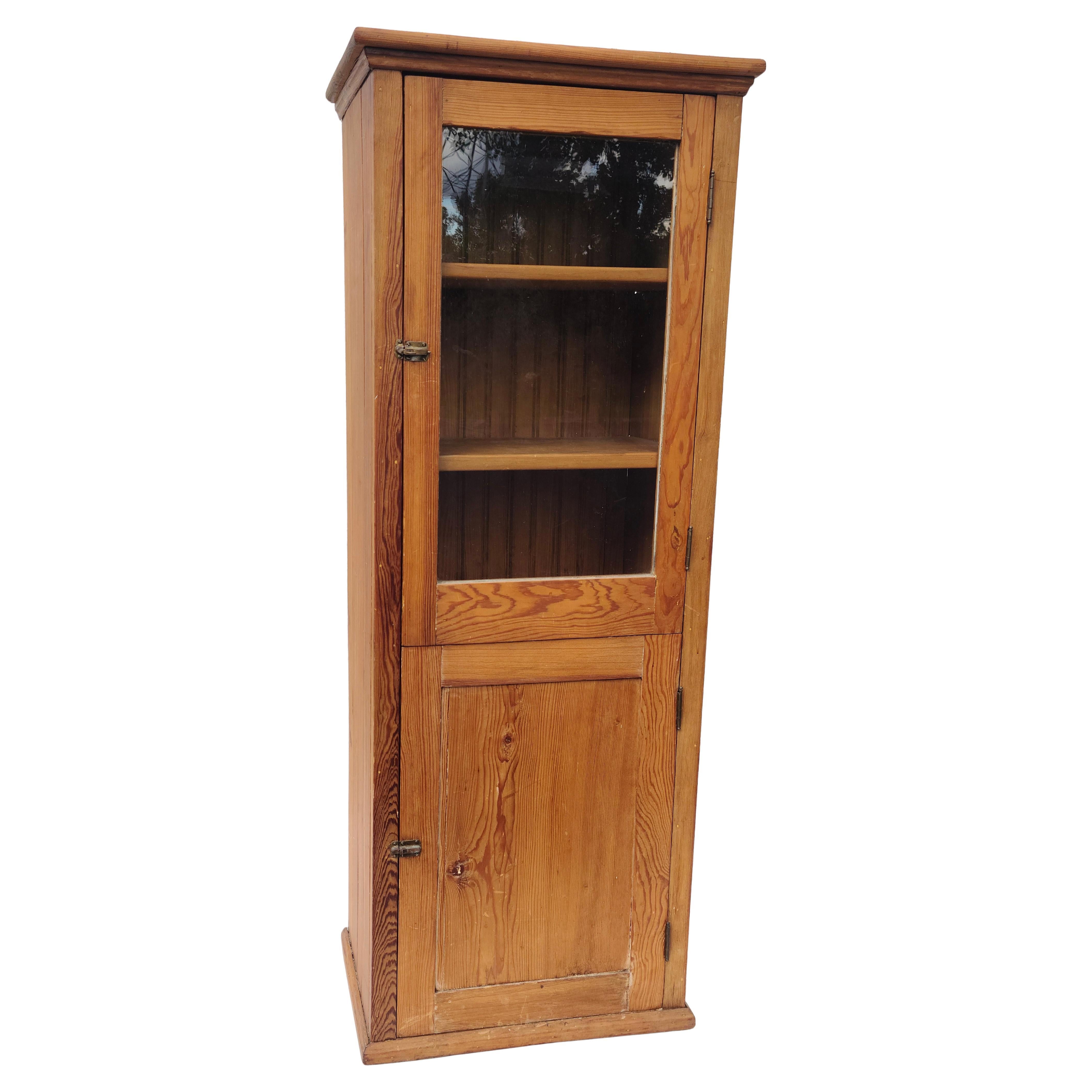 Early 20th Century Arts and Crafts Apothecary Medicine Cabinet For Sale