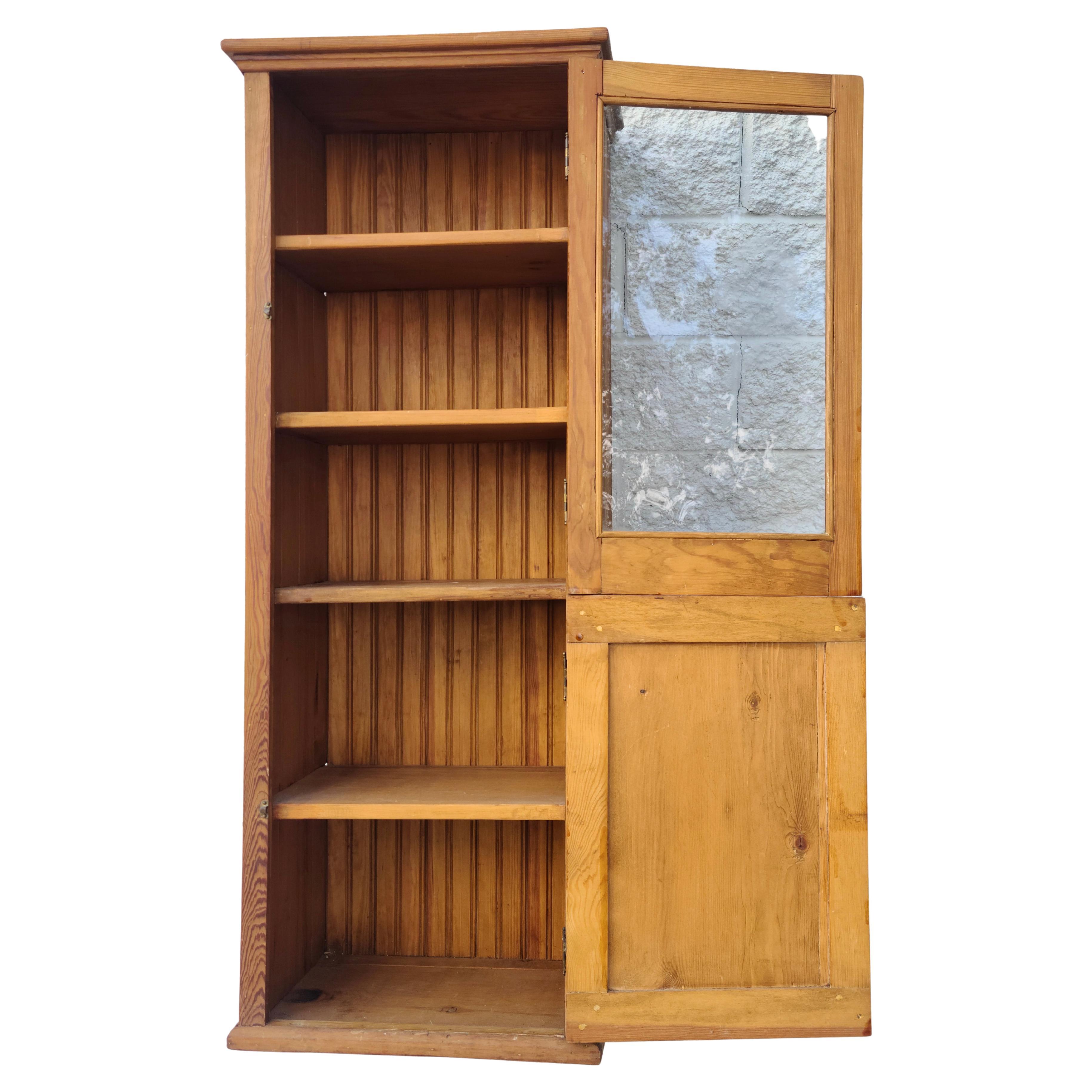 Arts and Crafts Apothecary Medicine Cabinet For Sale 2