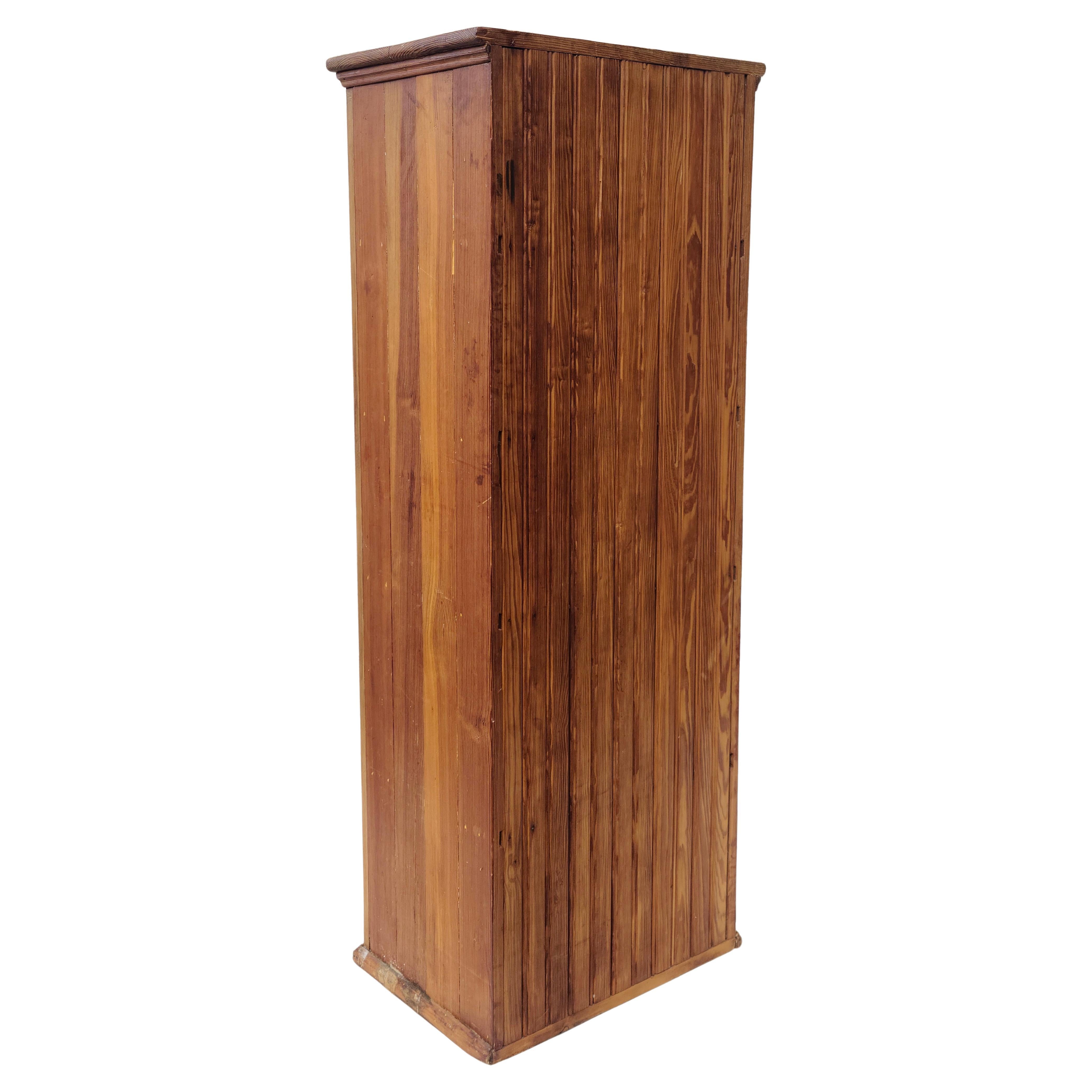 Arts and Crafts Apothecary Medicine Cabinet For Sale 4