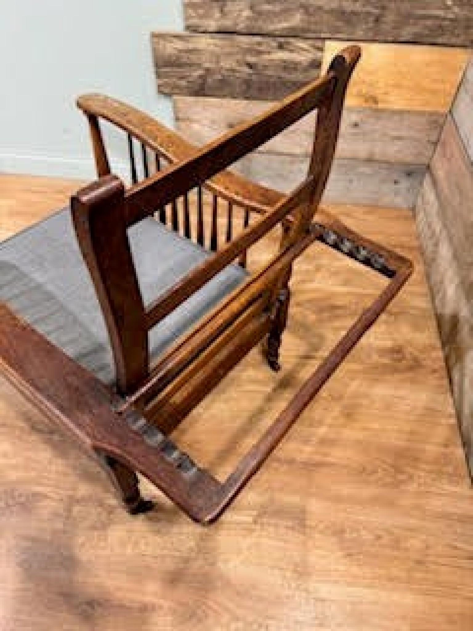 Wood Arts and Crafts Arm Chair Shapland and Petter 1890 For Sale