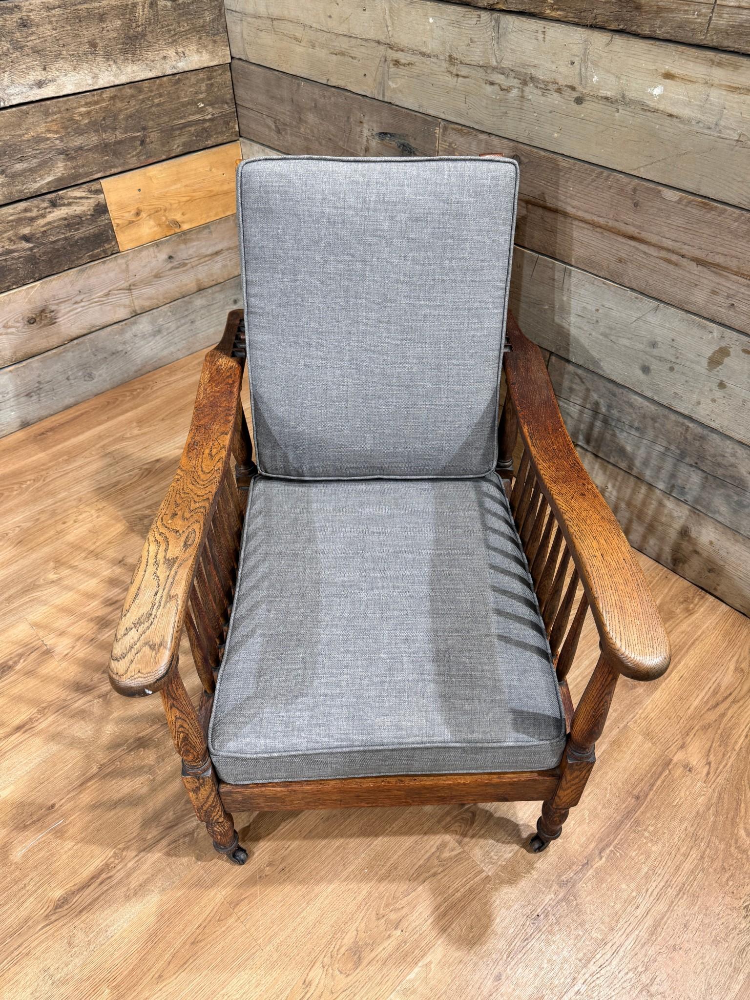 Arts and Crafts Arm Chair Shapland and Petter 1890 For Sale 2