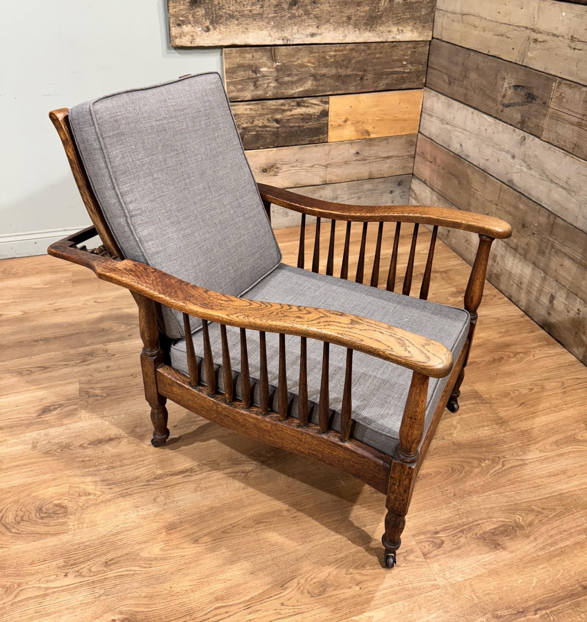 Arts and Crafts Arm Chair Shapland and Petter 1890 For Sale 4