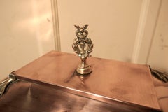 Arts & Crafts Brass and Copper Coal or Log Box