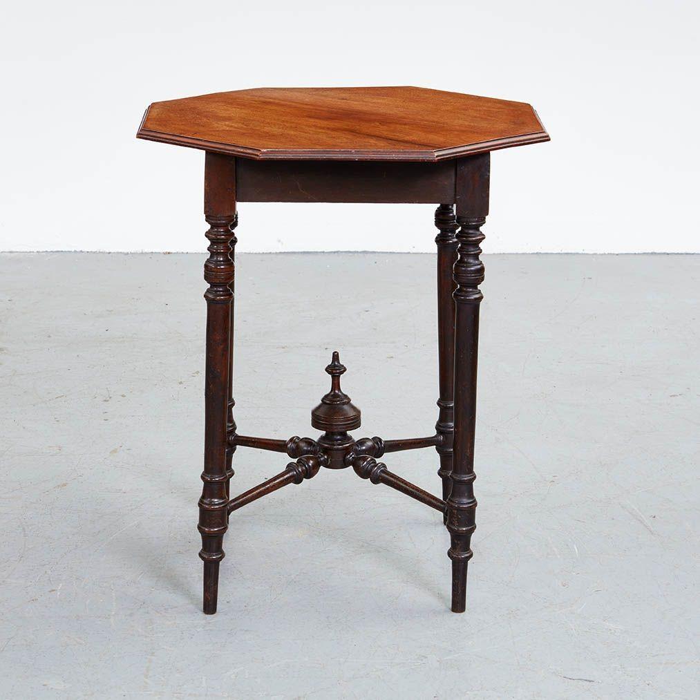 Late 19th Century Arts and Crafts Center Table For Sale