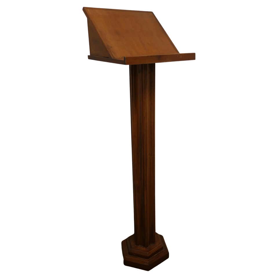 19th Century Oak Courtroom Dock, Restaurant Reception Greeting Station ...