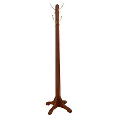 Antique Arts and Crafts Coat Stand in Solid Mahogany