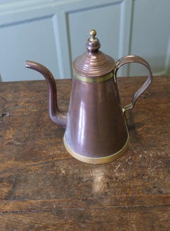 Arts and Crafts Coffee or Chocolate Pot  This is a beautiful hand made piece, th