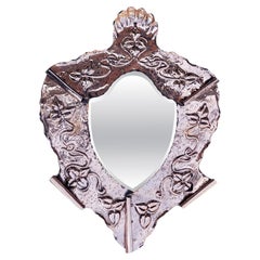 Arts and Crafts Copper Framed Wall Mirror