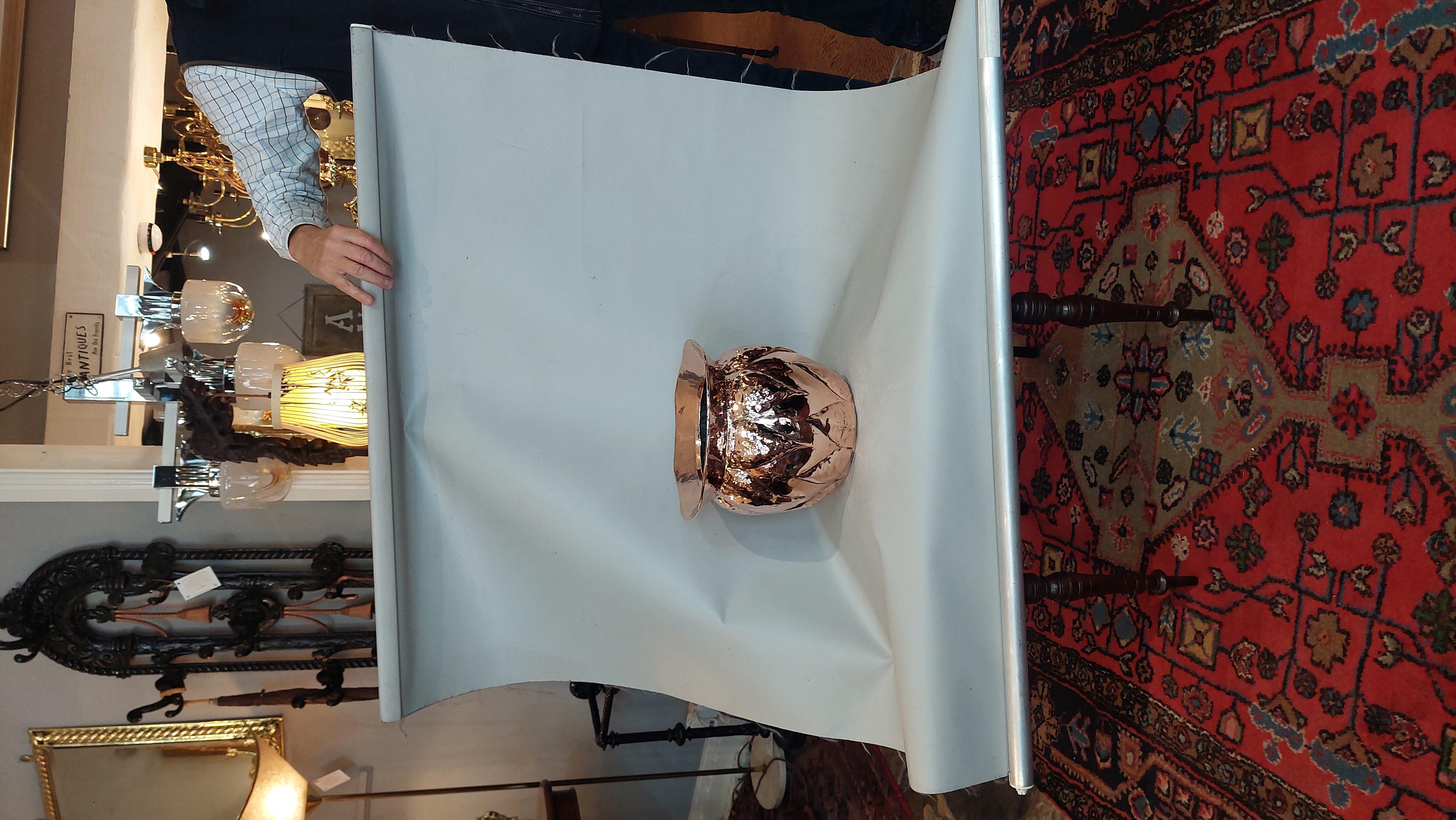 Arts and Crafts Copper Planter Jardiniere In Good Condition For Sale In Altrincham, GB