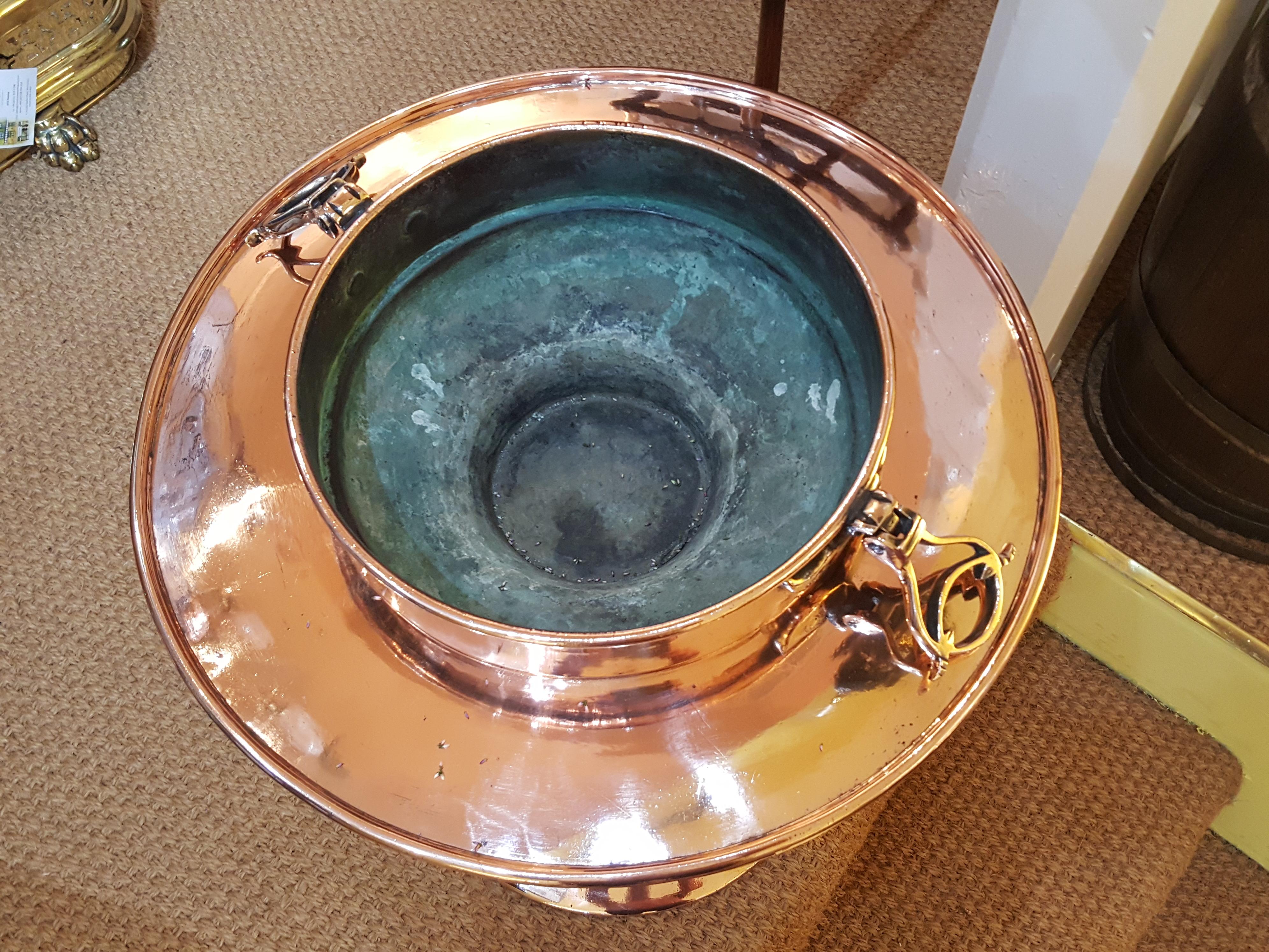 English Arts and Crafts Copper Wine Cooler/Planter For Sale