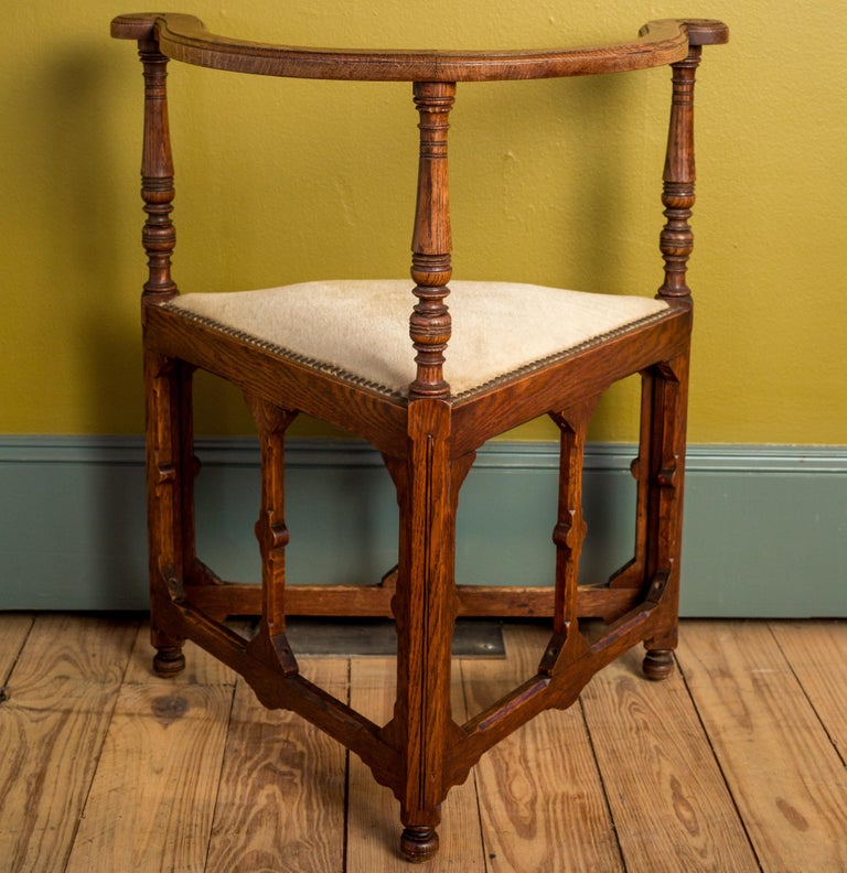 Arts Crafts Corner Chair