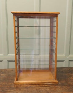 Arts and Crafts Counter Top Shop Display Cabinet, Watches, Jewellery