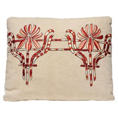 Arts and Crafts Embroidery Pillow