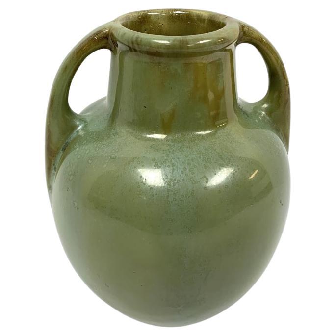 Arts et métiers Fulper  Vase Dual Handle Pottery (1917-1927) en vente