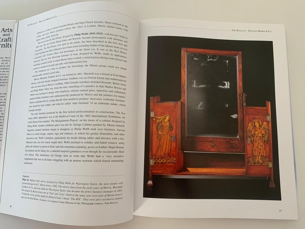 It has long been time for a specialist work on Arts and Crafts furniture. Written by a recognised authority on the subject, this book examines the protagonists of the Movement and their furniture: the Guilds, the Cotswold School, the Glasgow