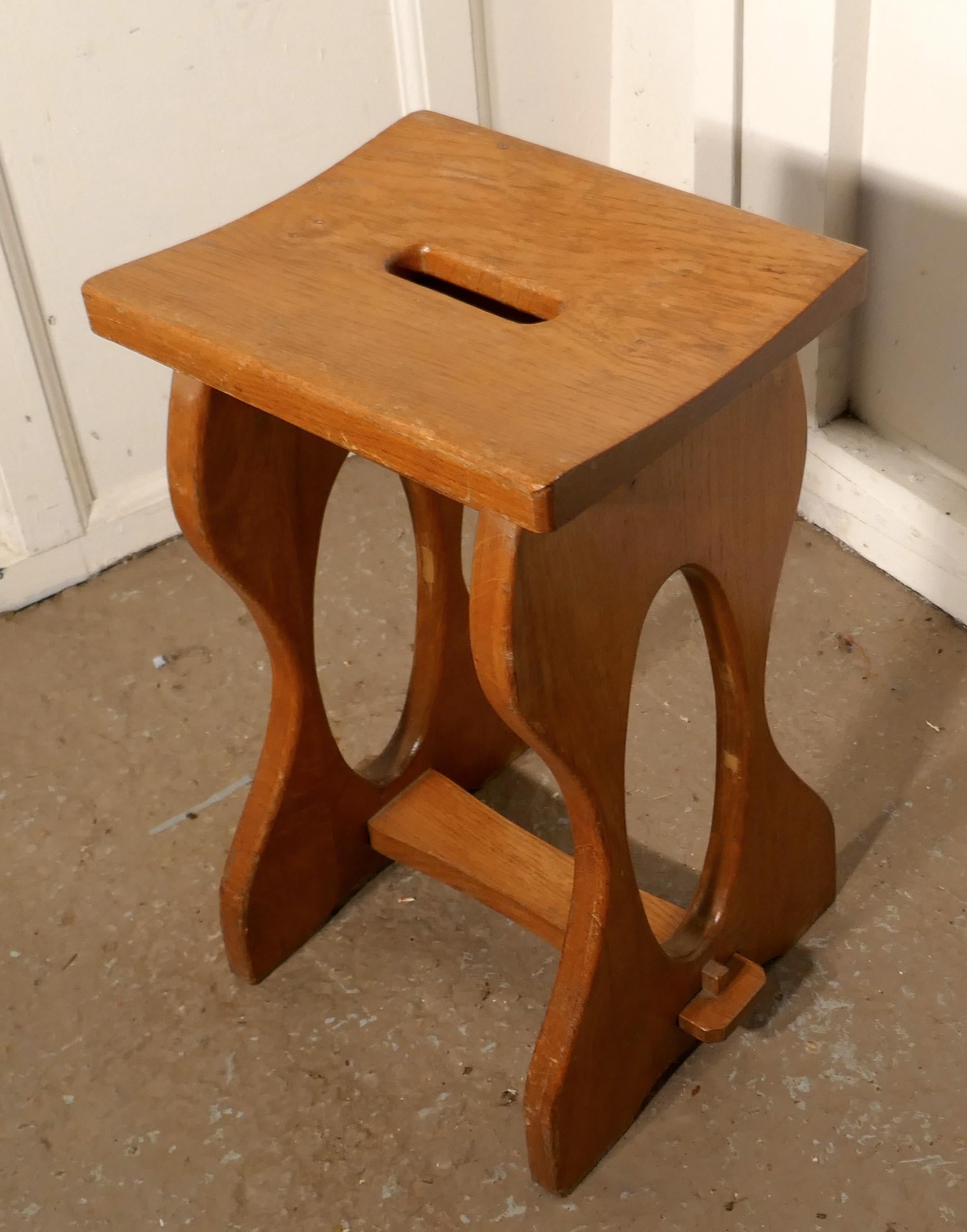 arts and crafts stool