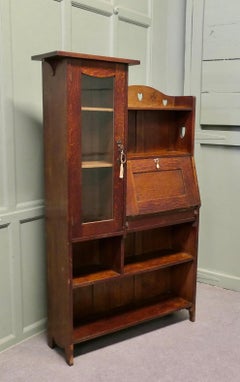 Arts and Crafts Golden Oak Students Bureau, Book Case