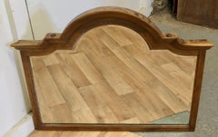 Arts and Crafts Golden Oak Wall Mirror