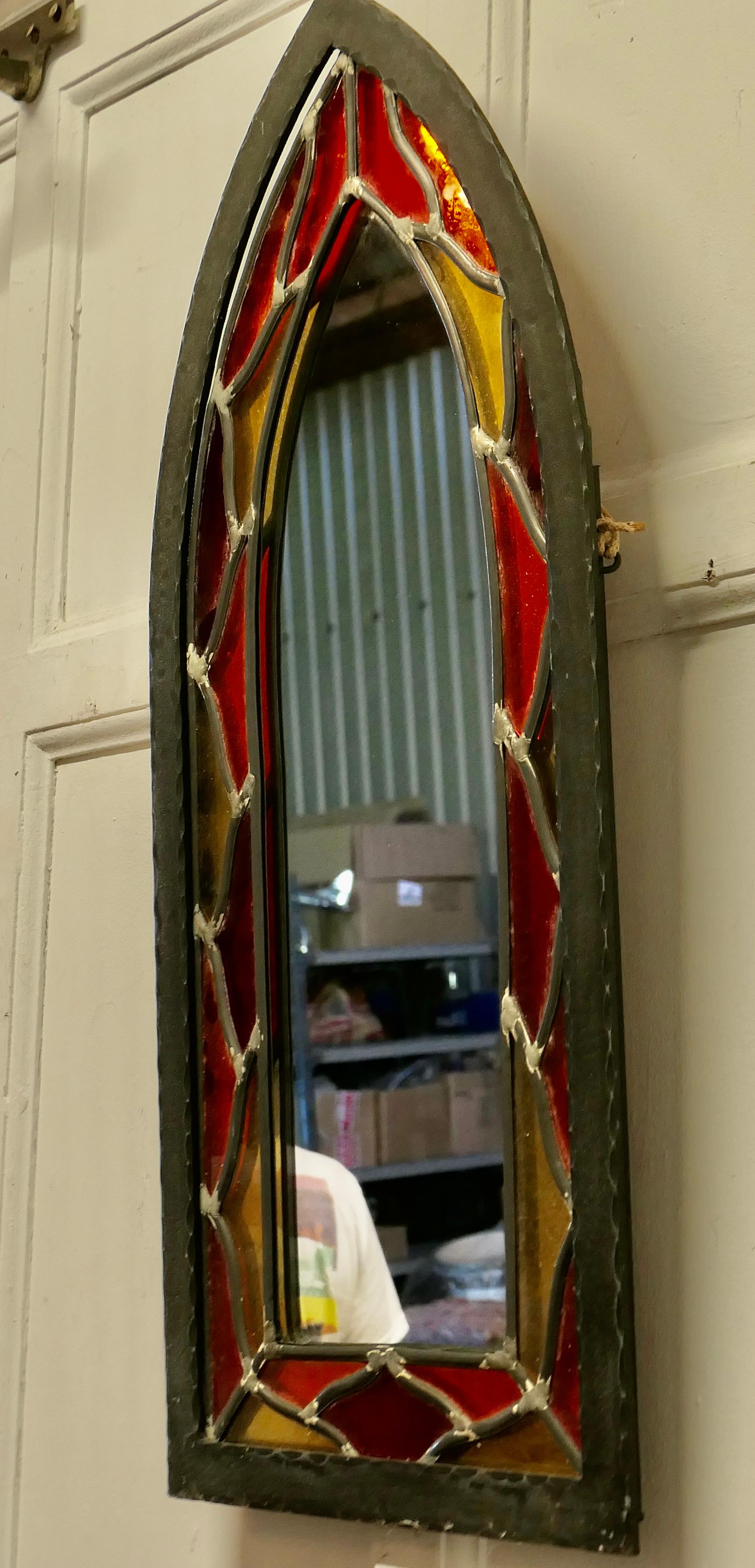 church mirror window