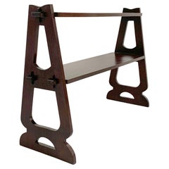 Antique Arts and Crafts Hand-Crafted Wood Shelf, circa 1910, United Kingdom.