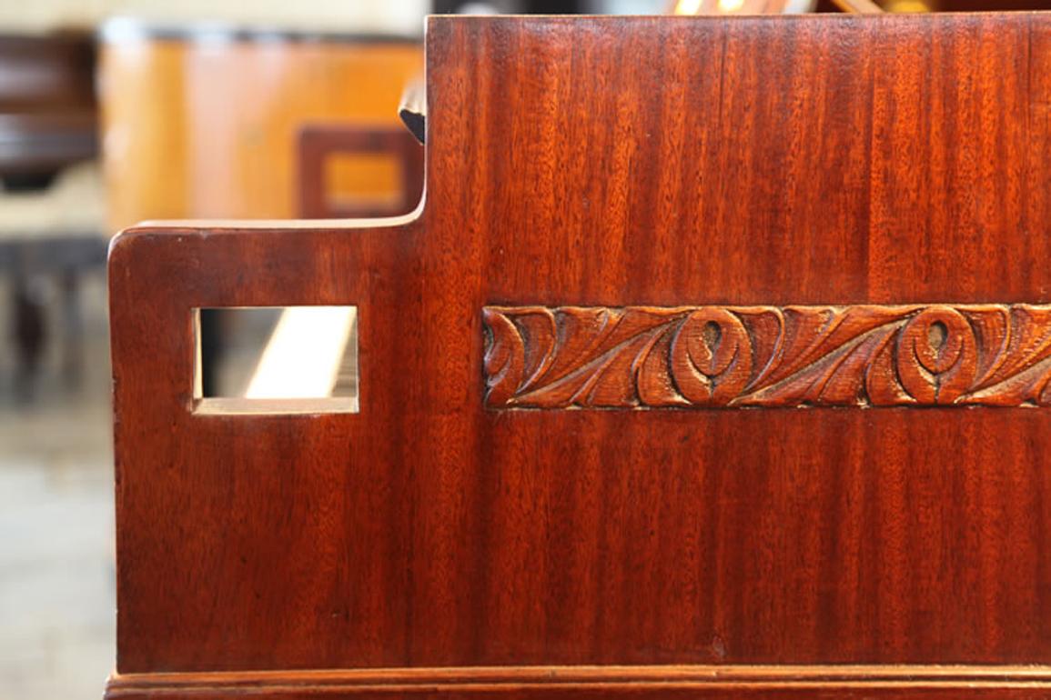 Arts and Crafts Ibach Grand Piano Mahogany Designed by Dutch Architect Cuypers For Sale 1