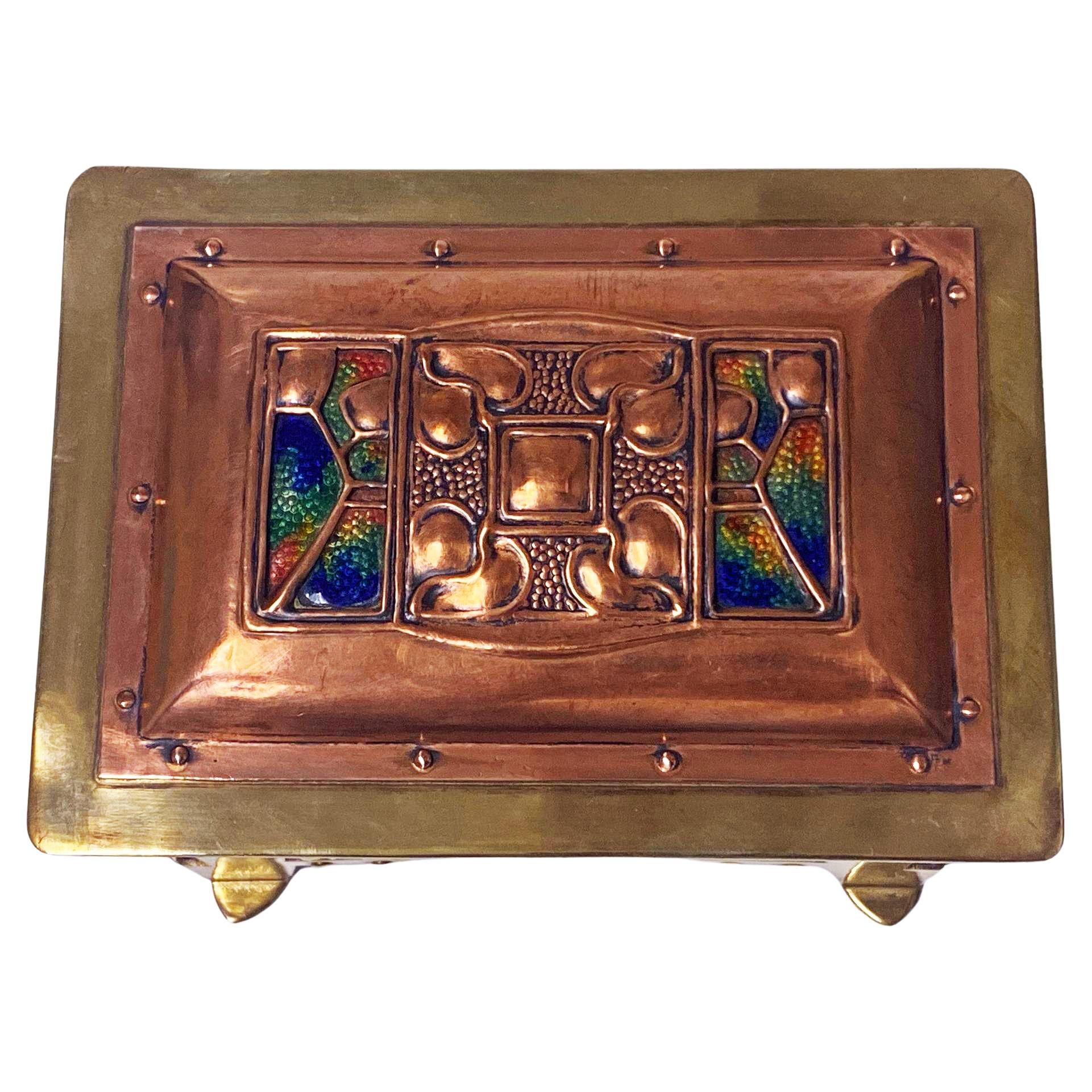 Arts and Crafts Arts & Crafts Jugendstil  Box, C.1900