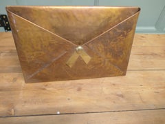 Arts and Crafts Briefständer, Kupfer Umschlag Ein tolles Stück