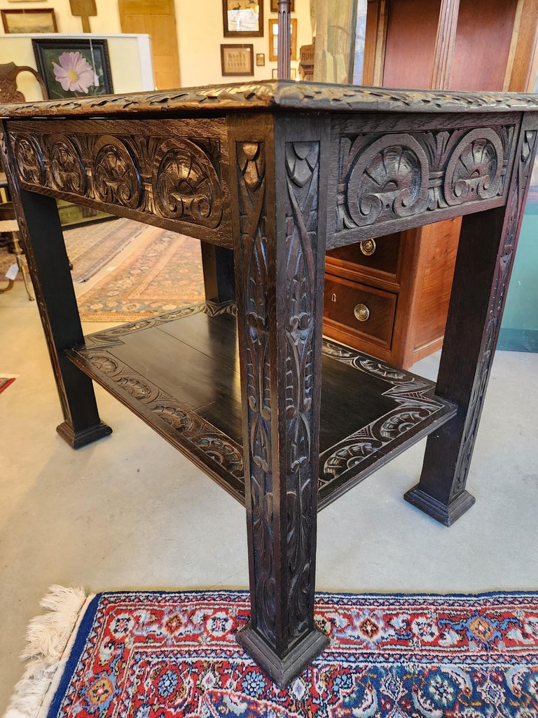 Arts and Crafts Library Table For Sale at 1stDibs