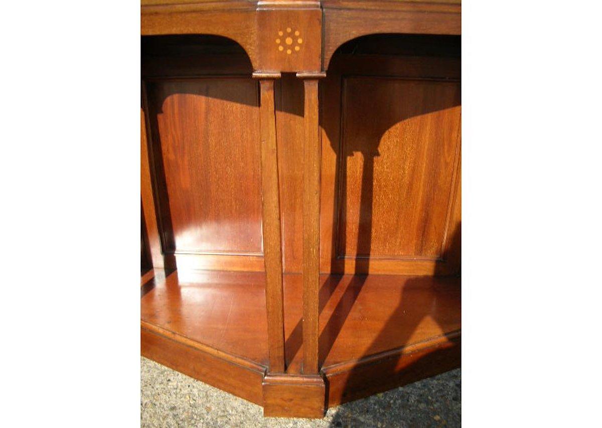 Arts and Crafts Mahogany Display Cabinet designed by G M Ellwood For Sale 6