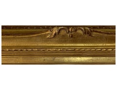 American 21x27 inch Arts and Crafts Carved Picture Frame circa 1915