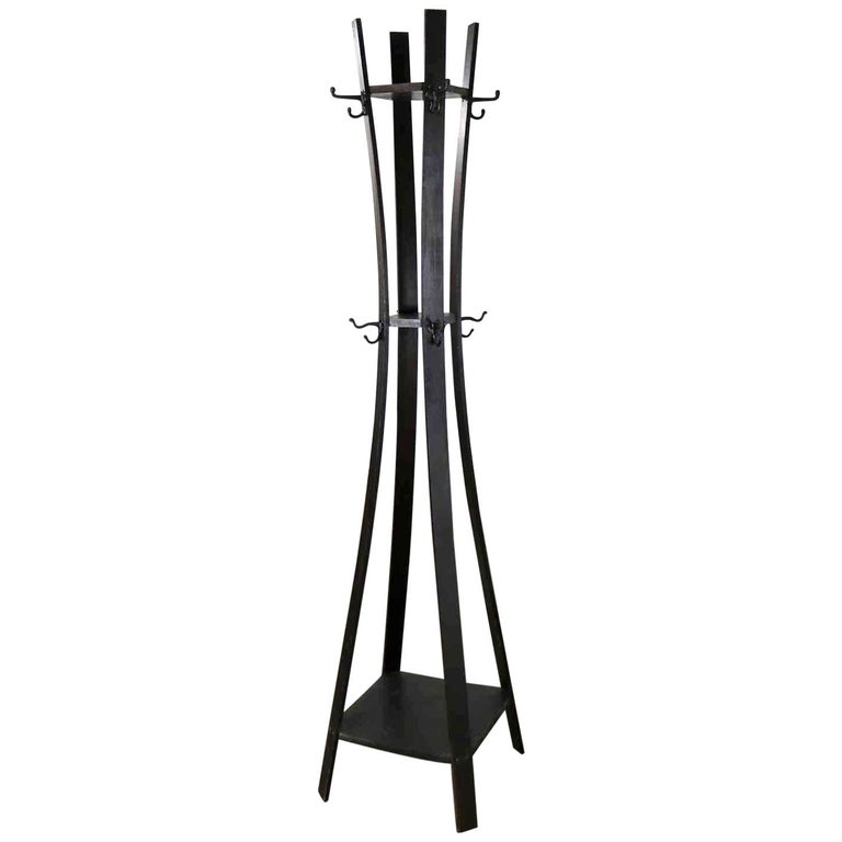 Arts and Crafts Mission Style Coat Tree at 1stDibs