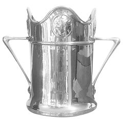 Arts & Crafts Movement Silver Wine Cooler